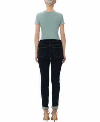 Women's Sweetheart Neck Basic Bodysuit Top