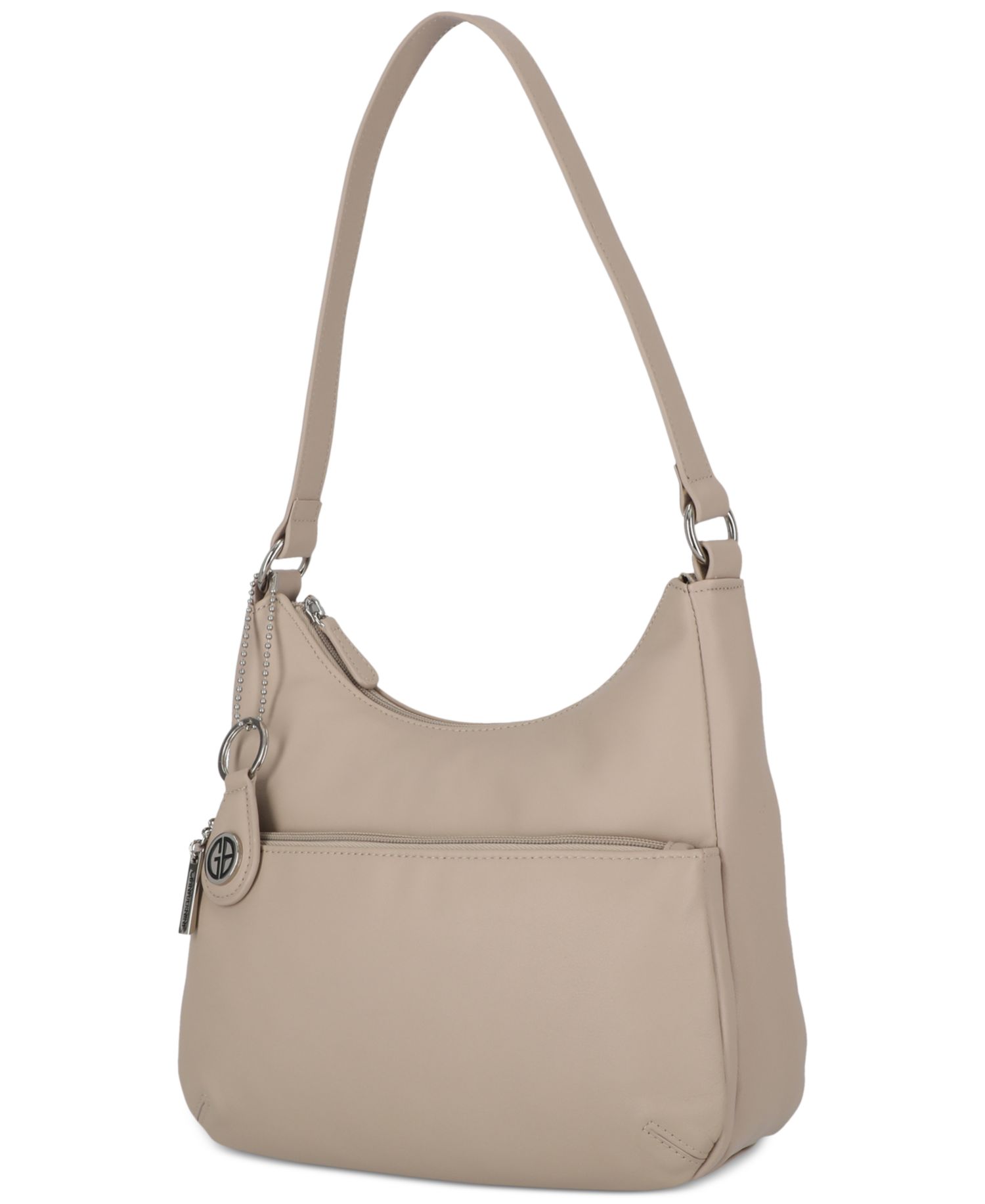 Nappa Leather Hobo Bag