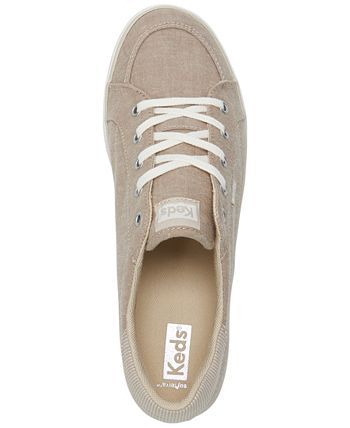 Keds Women's Center III Chambray Sneakers - Grey Canvas Lace-Up, Size 6.5 - View #7