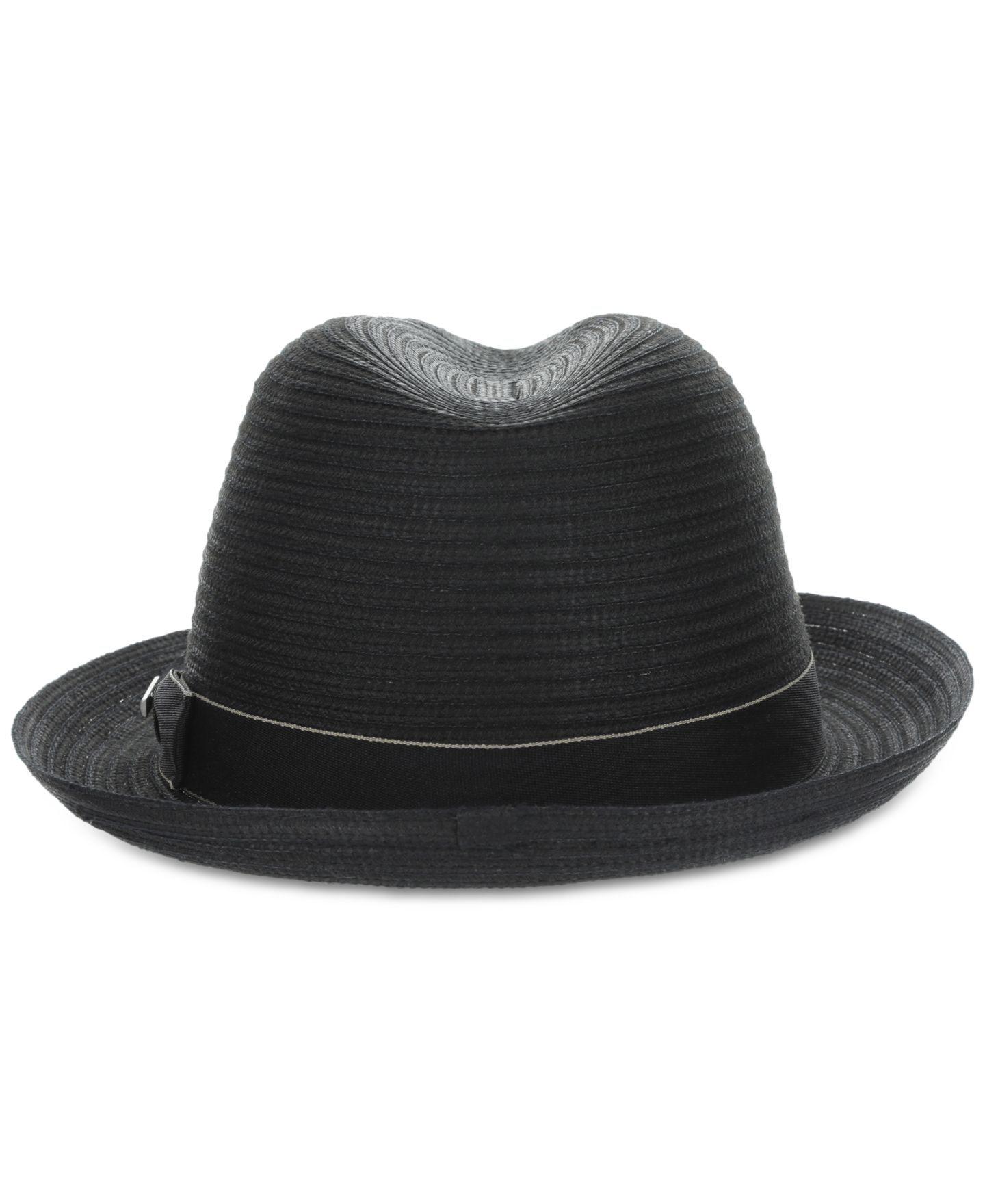Мужской головной убор Scala Dorfman Pacific Braided Fedora Hat, цвет: Чёрный — фото 4