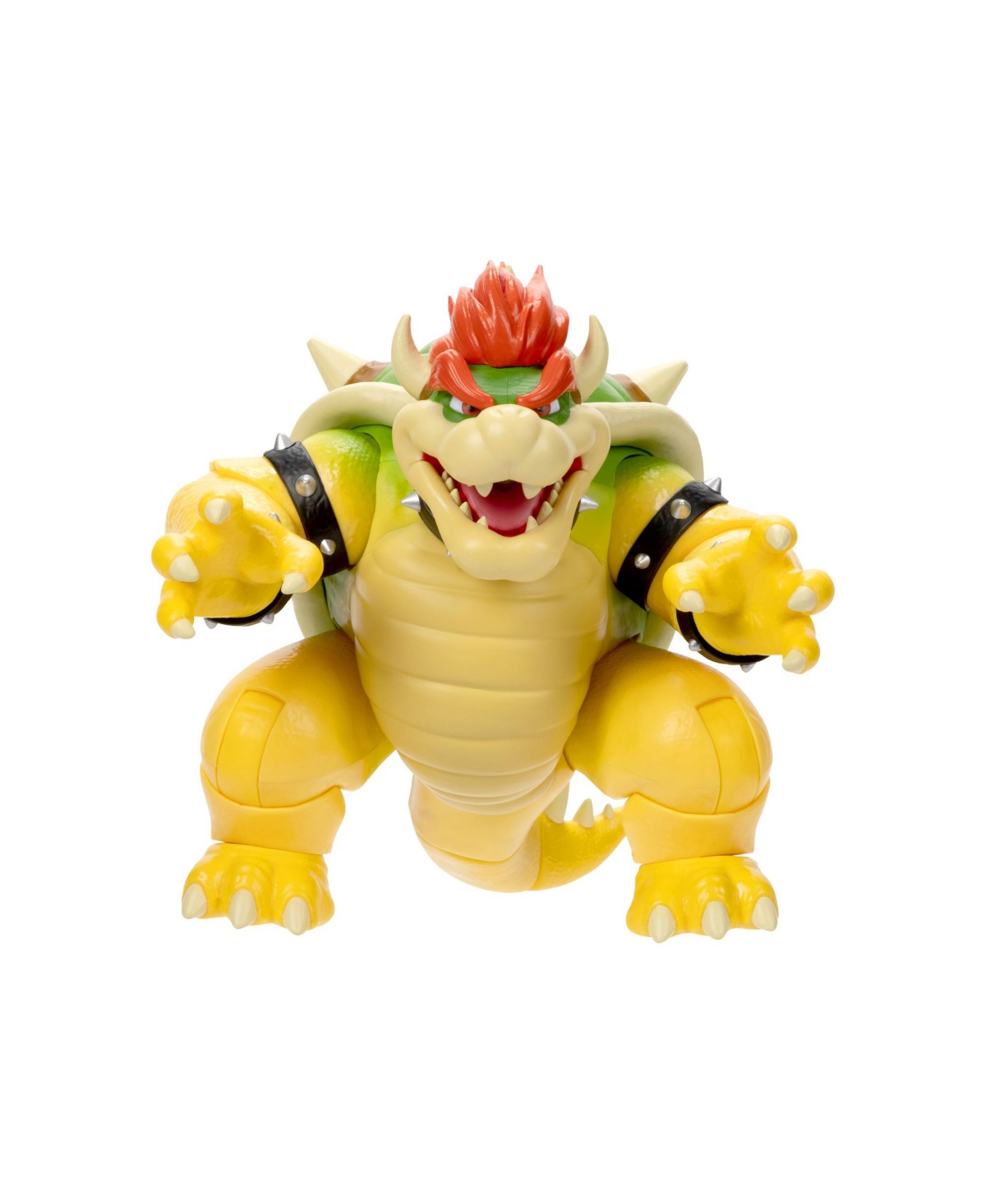 Super Mario 7" Bowser Figure With Fire Breathing Effect In Multicolor