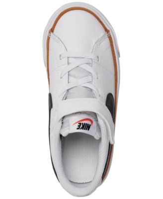 Toddler Kids Court Legacy Adjustable Strap Closure Casual Sneakers from Finish Line