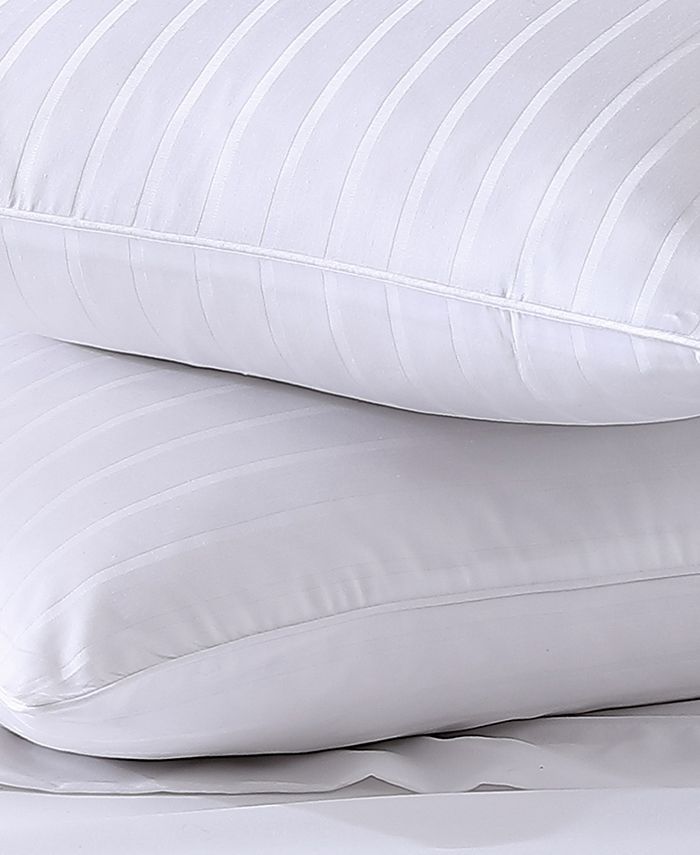 DKNY City Stripe Cotton 2 Piece Pillow Set, Standard/Queen Macy's