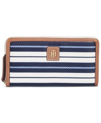 Tommy Hilfiger - Julia Breton Rope Stripe Large Wallet