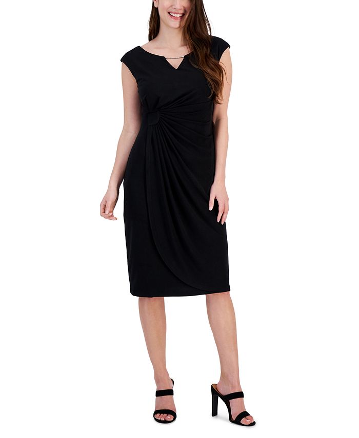 Connected Women's CapSleeve Jersey Sheath Dress Macy's
