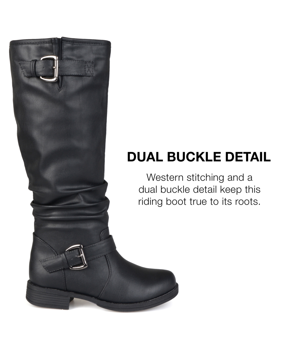Journee Collection Women's Stormy Knee High Riding Boots
