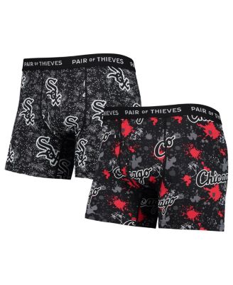 Pair of Thieves Men's Black Chicago White Sox Super Fit 2-Pack