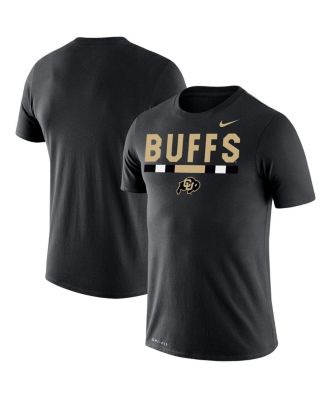 Men's Nike Black Colorado Buffaloes Team DNA Legend Performance T-shirt ...