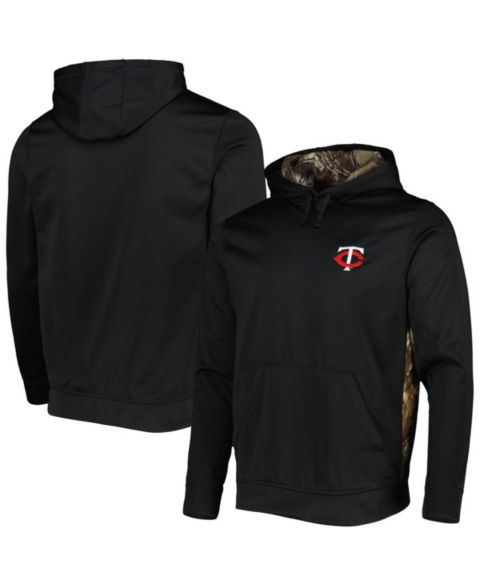 Мужское худи Dunbrooke Black, Camo Minnesota Twins Ranger Pullover