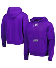 Men's Nike Purple Minnesota Vikings Sideline Club Fleece Pullover Hoodie Size: Small