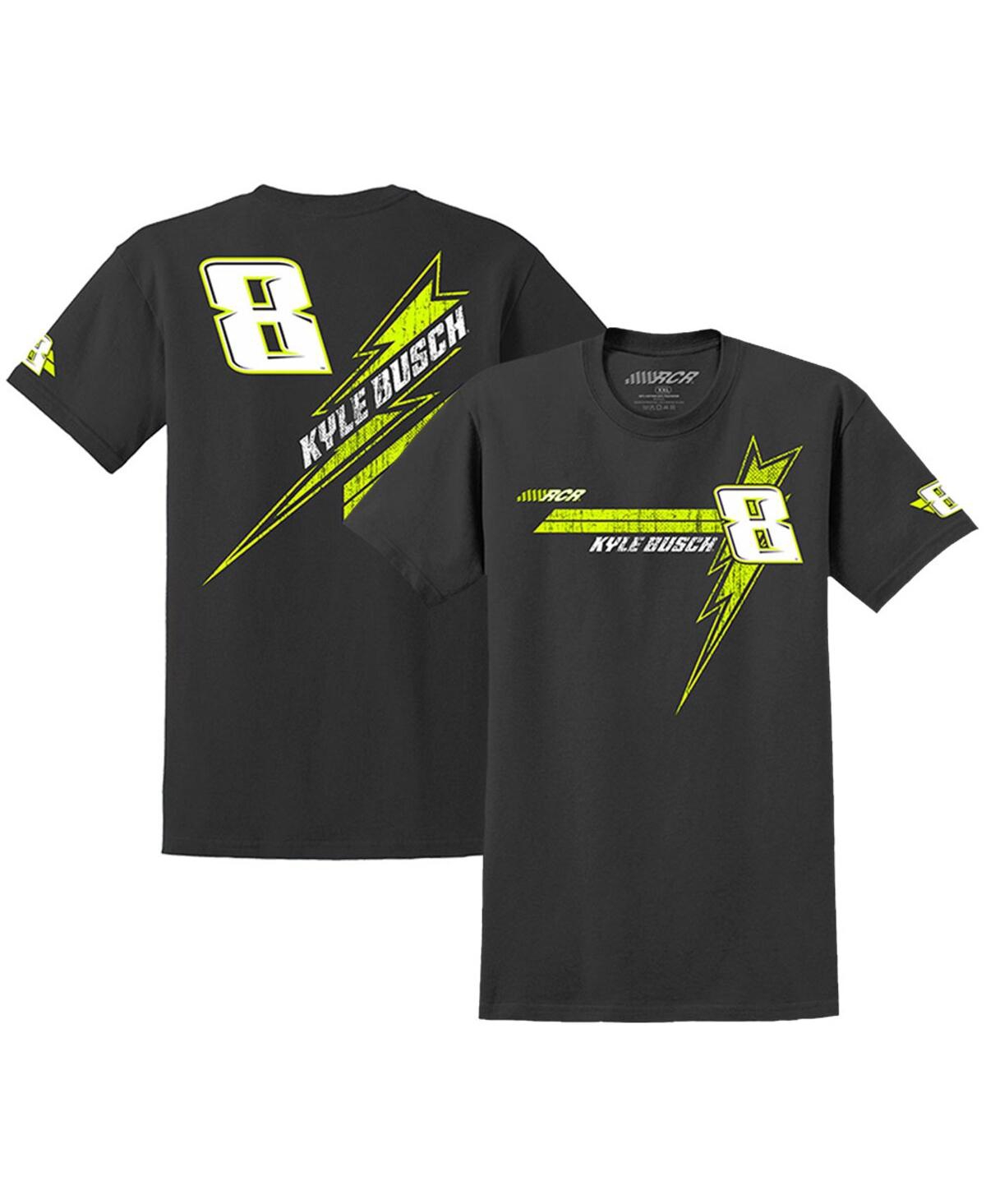 Men's Richard Childress Racing Team Collection Black Kyle Busch Lifestyle T-shirt - Black