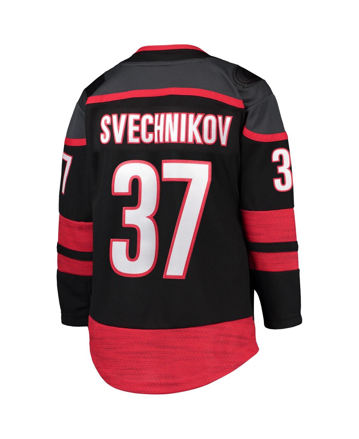 Big Boys and Girls Andrei SvechnikovCarolina Hurricanes Alternate Premier Player Jersey - Black