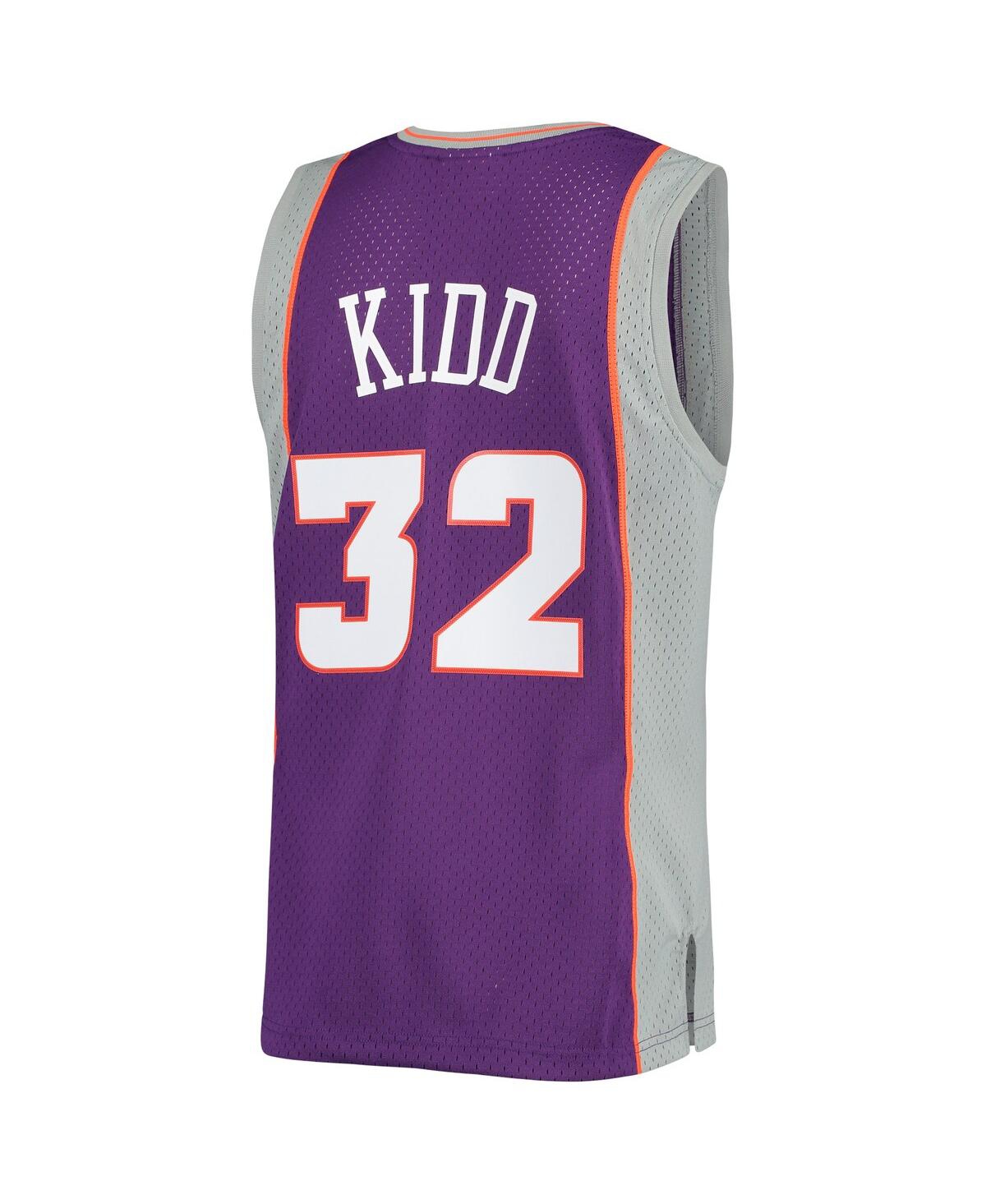Men's Mitchell & Ness Jason KiddPhoenix Suns Big and Tall Hardwood Classics 2000-01 Swingman Jersey - Purple