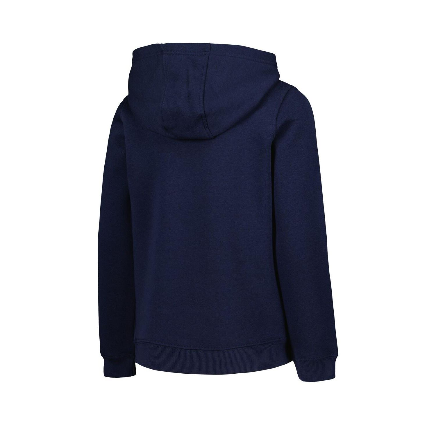 Big Boys and Girls Navy New York Yankees Team Primary Logo Pullover Hoodie