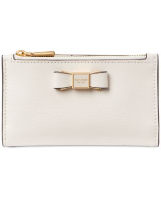 kate spade new york Morgan Bow Embellished Saffiano Leather