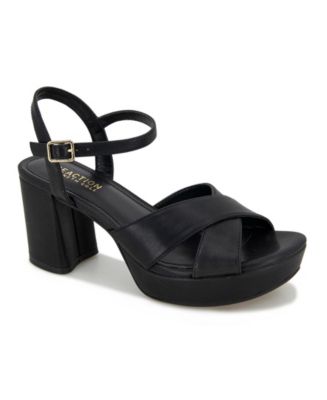 Reeva Criss-Cross Platform Sandals