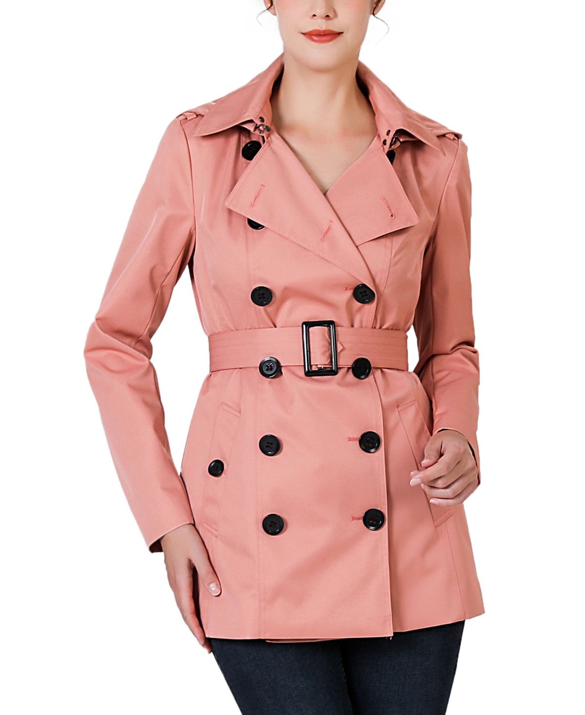 Kimi + Kai Women's Noa Water-Resistant Shell Trench Coat