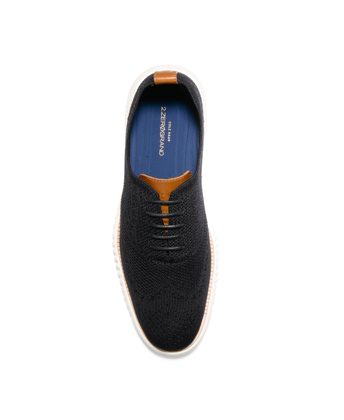 Cole Haan Men's 2.zerogrand Stitchlite Oxford Shoes In Black,white