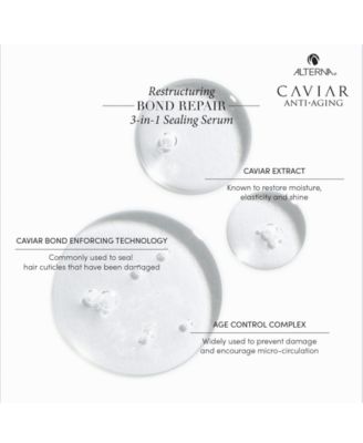 Caviar Anti-Aging Restructuring Bond Repair 3-In-1 Sealing Serum, 1.7-oz.