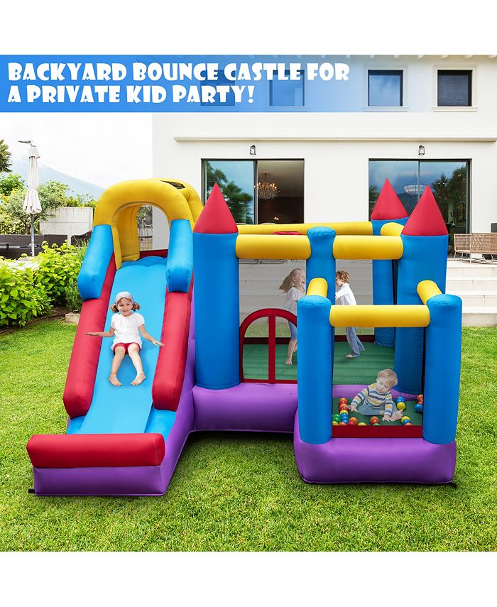 Costway Mighty Inflatable Bounce House Castle Jumper Moonwalk Bouncer