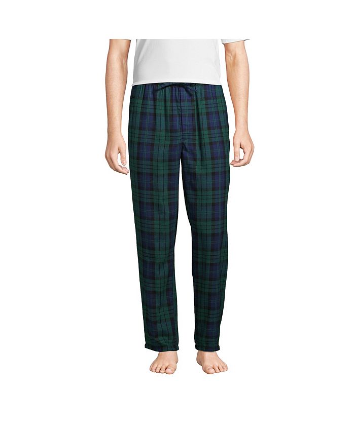 Lands' End Men's Flannel Pajama Pants Macy's