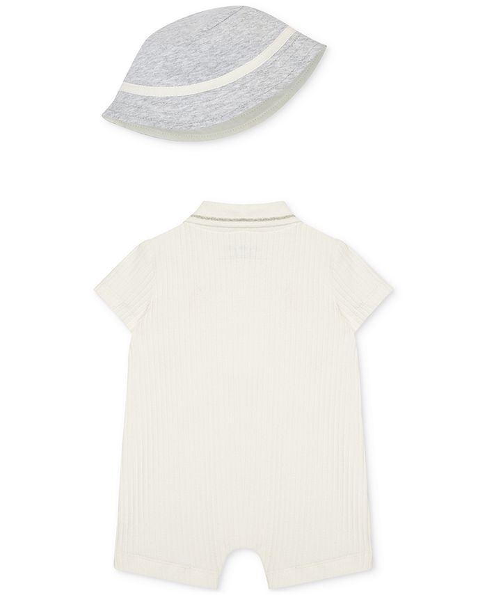 Little Me Baby Boys Safari Romper and Hat, 2 Piece Set Macy's