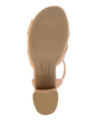 Reeva Criss-Cross Platform Sandals