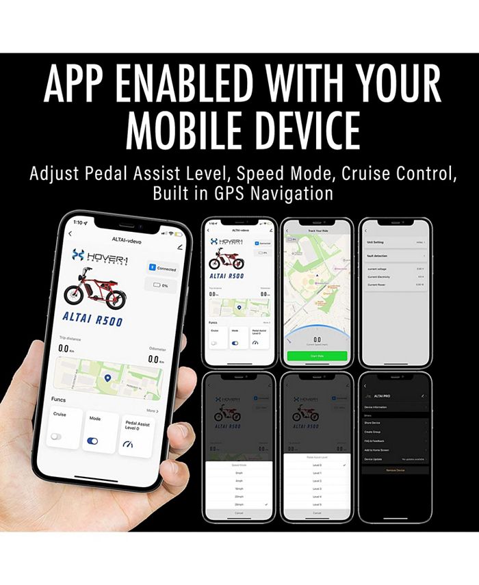 Hover1 Altai R500 Electric Bicycle Macy's