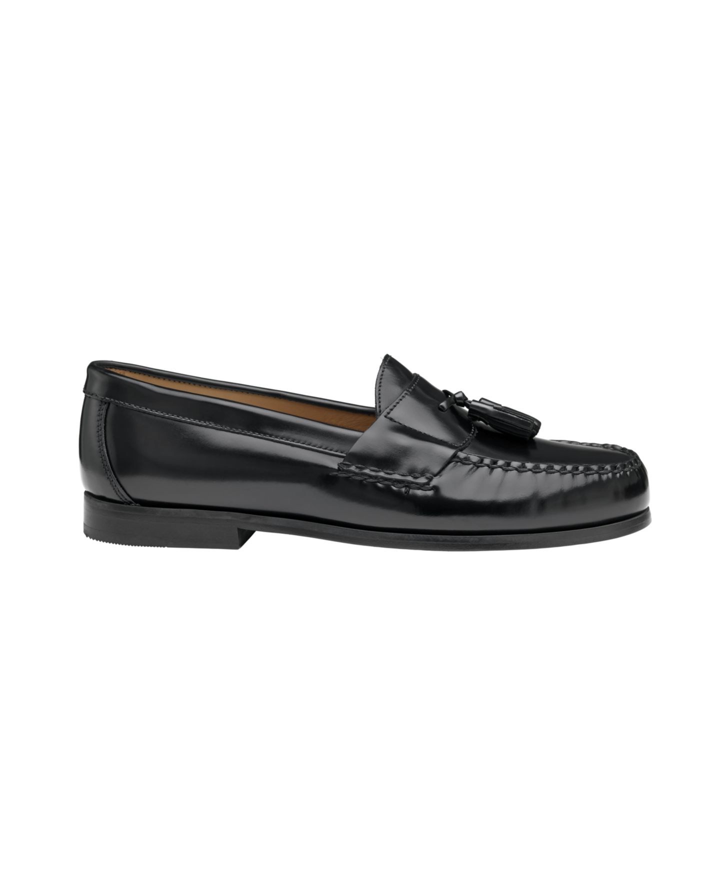 Мужские туфли Johnston & Murphy Hayes Tassel Slip-On, цвет: Чёрный — фото 2