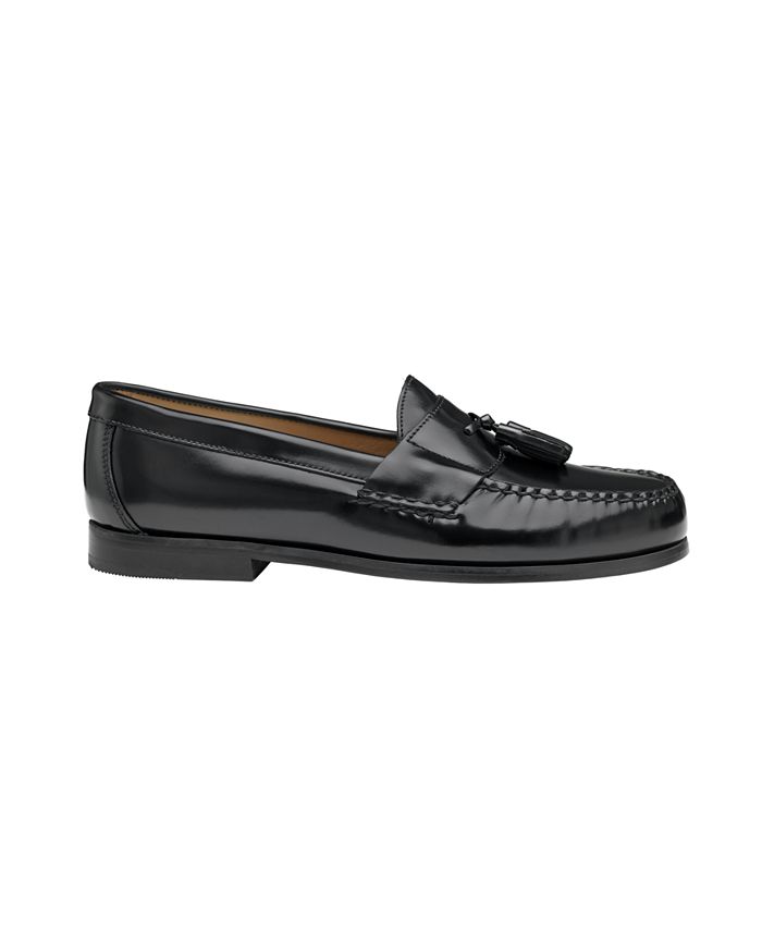 Johnston and Murphy Limited Tassel Loafers, Made in the USA Men's 26.0cm genuine leather black type Vintage Second Hand