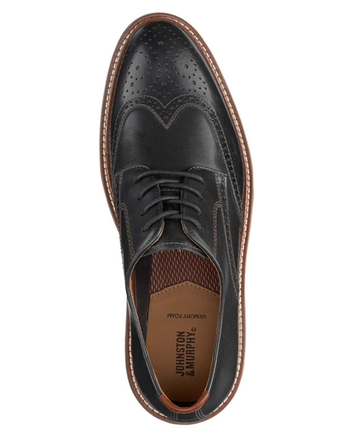 Johnston & Murphy Men's Upton Wingtip Dress Shoes