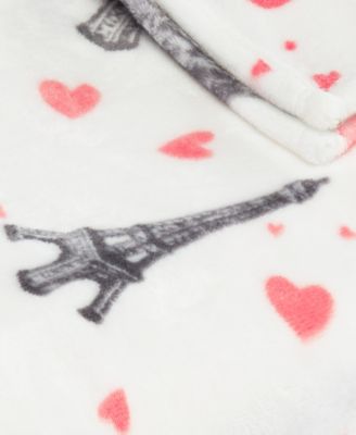 Ultra Soft Plush Fleece Throw, 50" x 70"