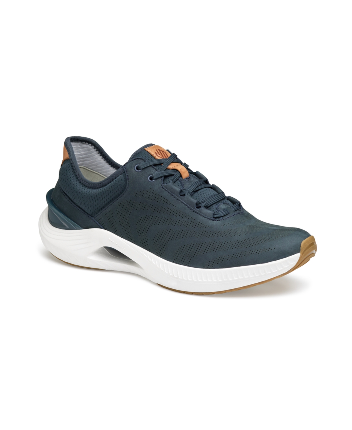 Johnston & Murphy Men's Rt1 Luxe Lace-up Sneakers In Navy