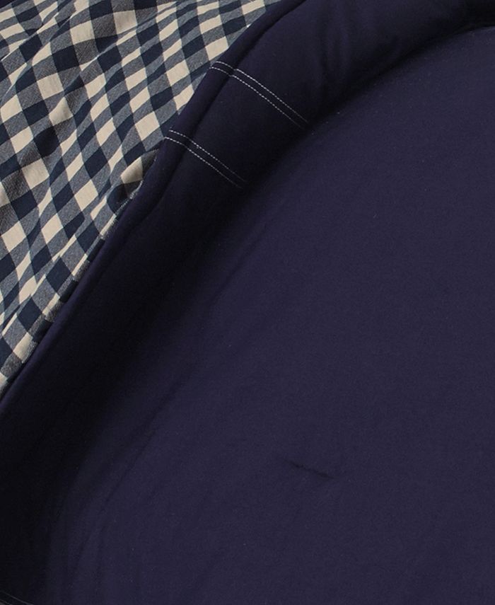 Eddie Bauer Kingston Cotton Reversible 3 Piece Comforter Set, Full