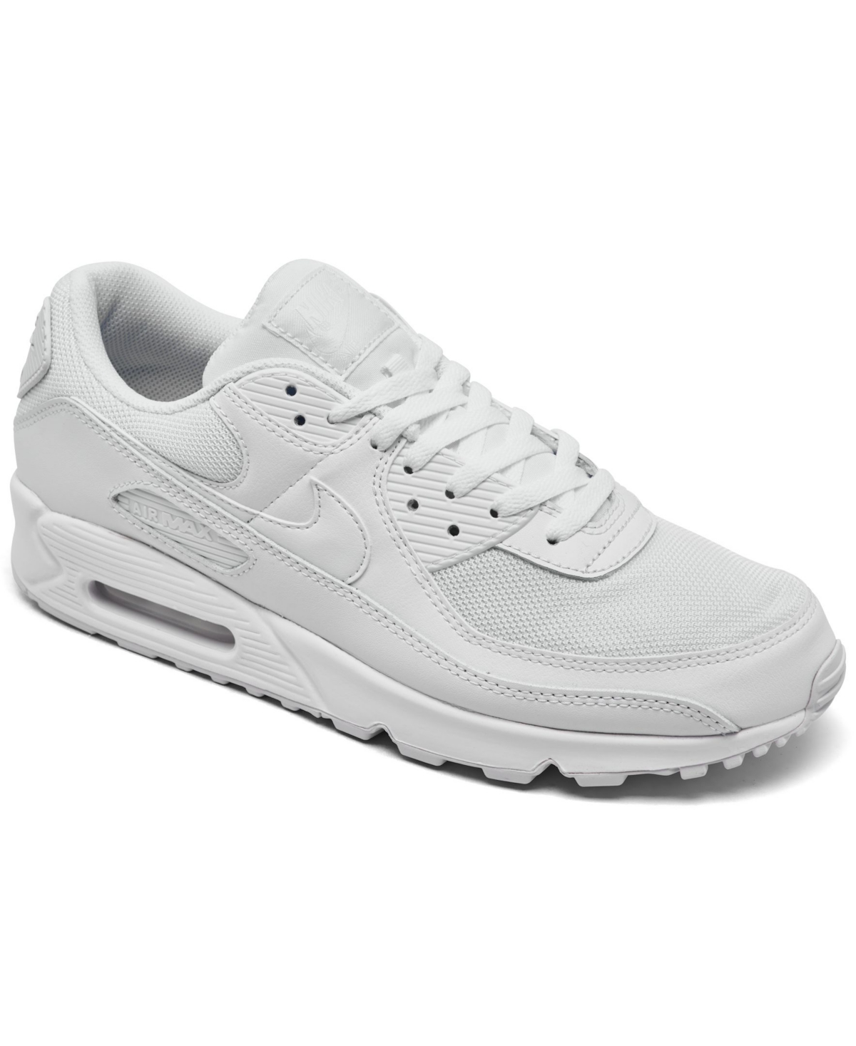 Nike Men's Air Max 90 Casual Sneakers From Finish Line In White