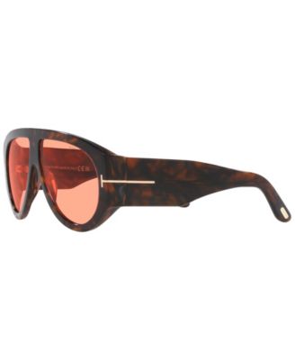 Men's Oversized Pilot Sunglasses, FT1044