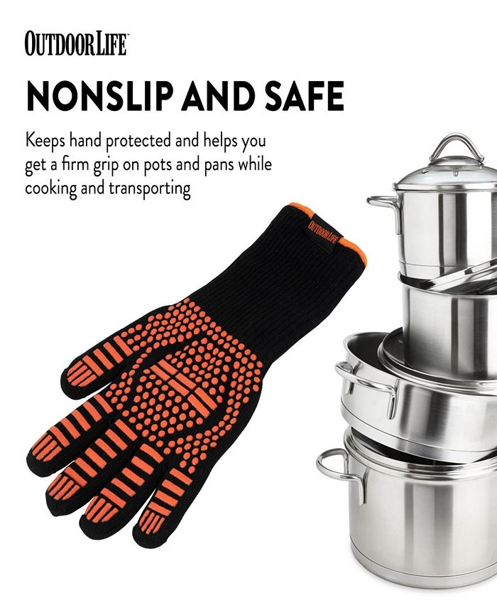 Outdoor Life Heat Resistant Long Mitt Macy's