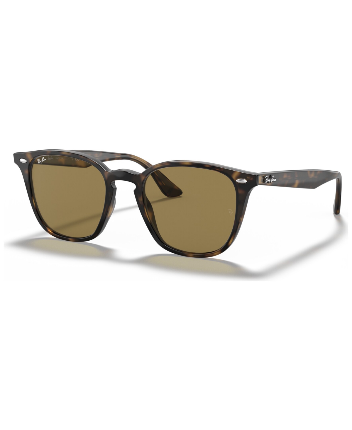 Ray Ban Low Bridge Fit Sunglasses, Rb4258 In Tortoise,brown