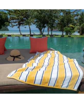 Oversized 600 GSM Ringspun Cotton Luxury Beach Towel, 35" x 70"