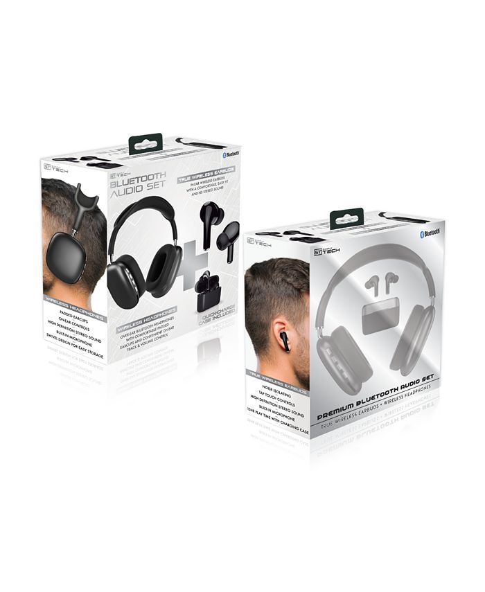 SimplyTech Bluetooth Headphone True Wireless Earbuds Set, 2 Piece Macy's