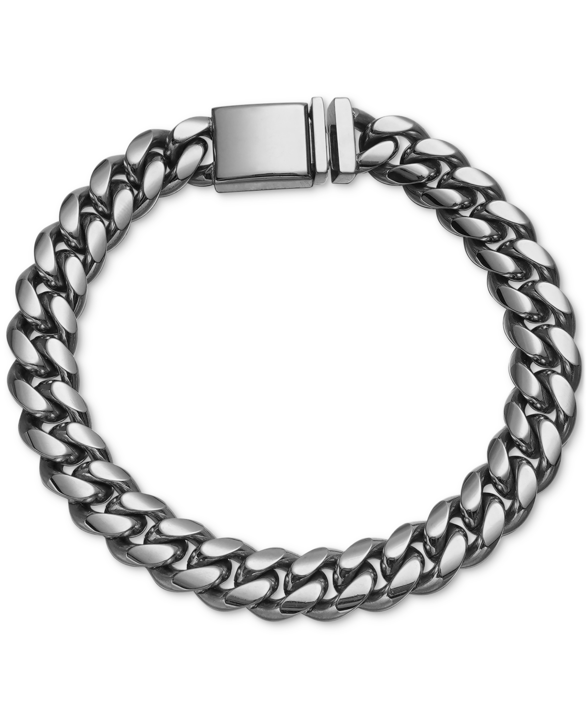 Esquire Men's Jewelry Cuban Link Bracelet In Gold-tone Ion-plated Stainless Steel, Created For Macy's
