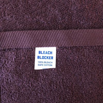 Bleach-Safe Cotton Salon Towels (12 Pack), Full Size 16x28 in., Solid Color, Absorbent Hair Drying Towel, Perfect for Salon and Spa