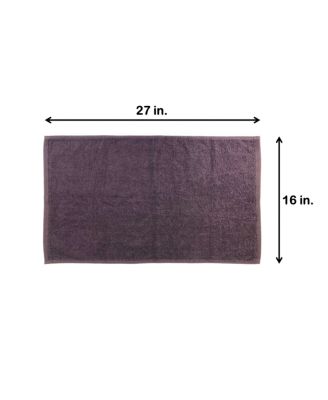 Bleach-Safe Cotton Salon Towels (12 Pack), Jr. Size 16x27 in., Solid Color, Absorbent Hair Drying Towel, Perfect for Salon and Spa