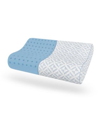 Cool Comfort Memory Foam Contour Pillow, Oversized, Created for Macy's