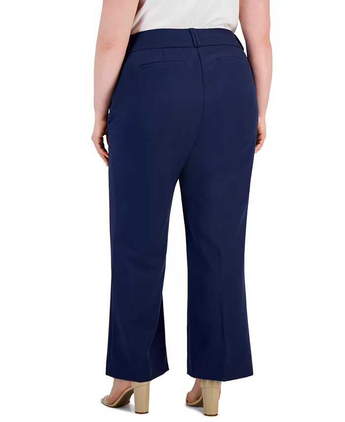 Plus and Petite Plus Size Curvy Bootcut Pants - thumbnail 6