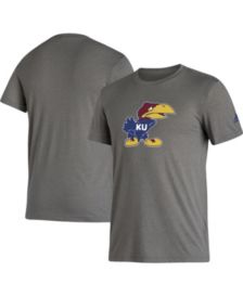 Men's Champion Royal Kansas Jayhawks Baseball Stack Long Sleeve T-Shirt