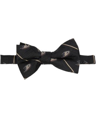 Men's Black Anaheim Ducks Oxford Bow Tie