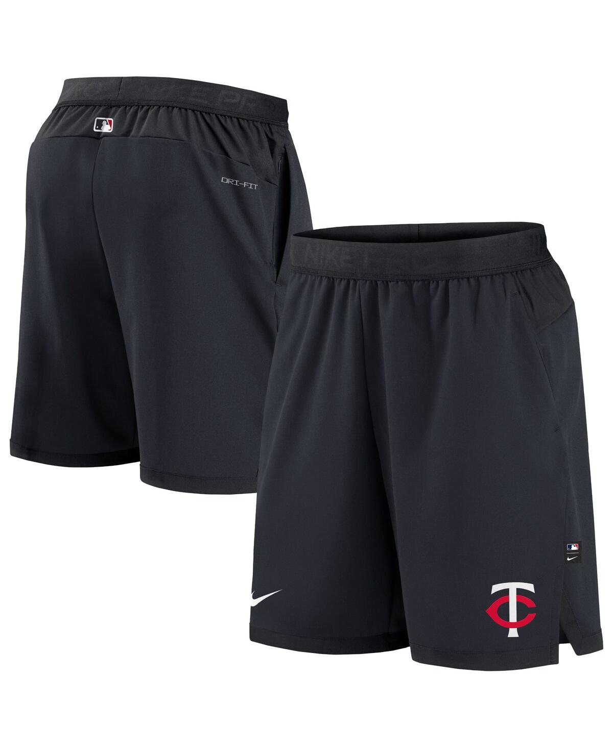 Men's NikeMinnesota Twins Authentic Collection Flex Vent Performance Shorts - Navy