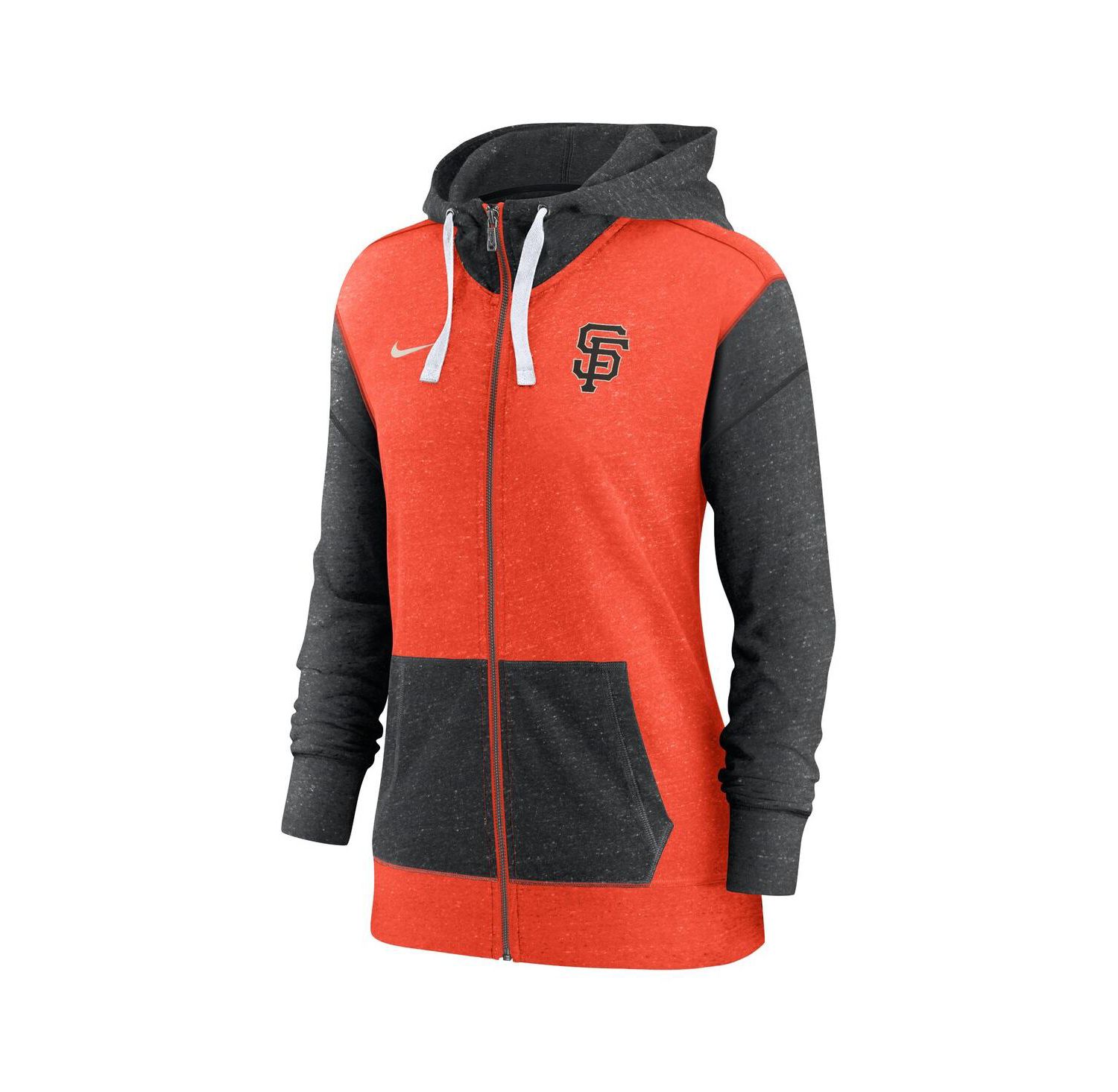 Women's Orange San Francisco Giants Full-Zip Hoodie