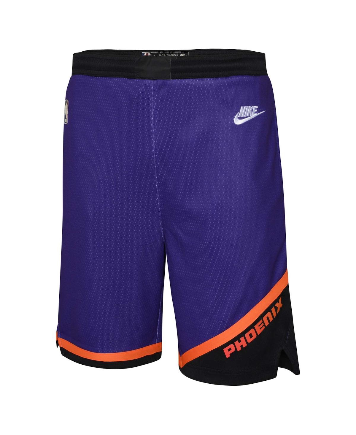 Shop Nike Big Boys  Purple Phoenix Suns Hardwood Classics Swingman Shorts